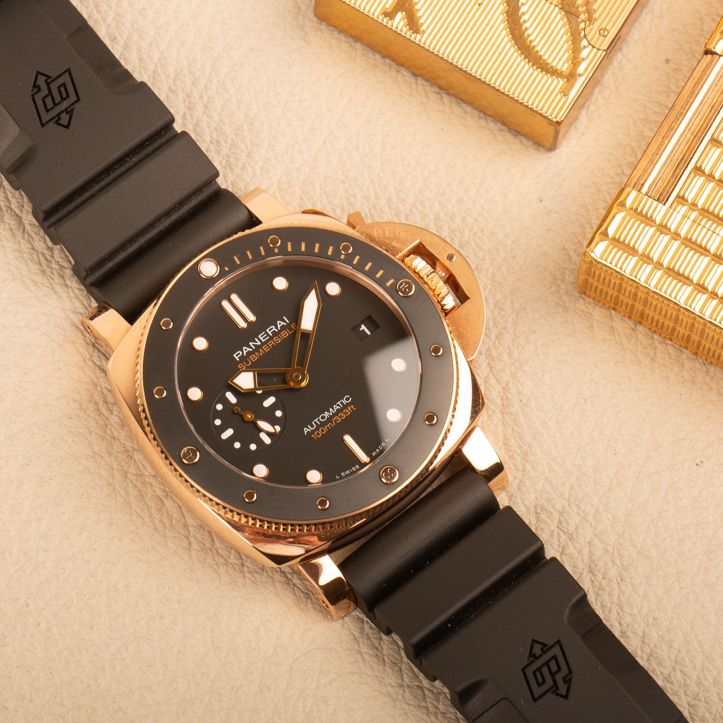 Panerai Submersible Goldtech